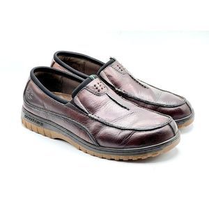 Streetcars Brown Leather Slip-on Loafer Arch Support Comfort Shoes Men's Size 11